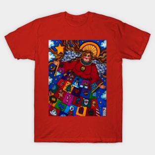 Abundant  Blessings Christmas Angel T-Shirt